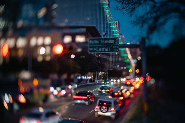 City Road With Traffic