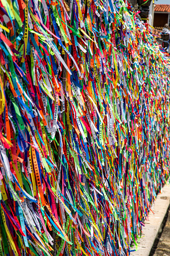 Traditional Bonfim's church ribbons - Bahia - Brazil
