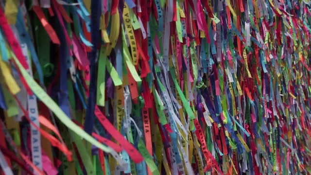 Bomfim's ribbons at Salvador - Bahia - Brazil