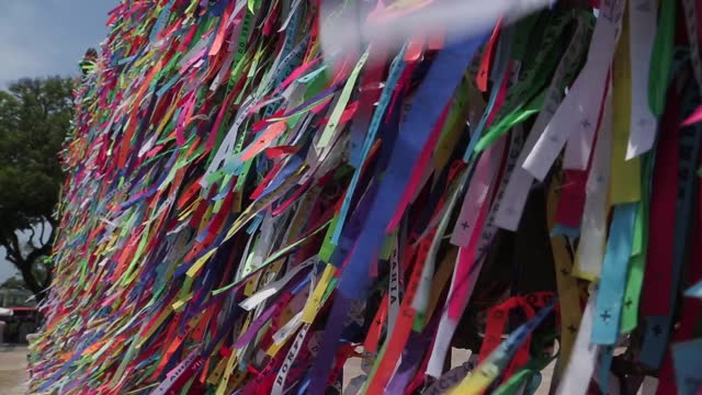 Bomfim's ribbons at Salvador - Bahia - Brazil