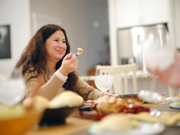 istock Familiy Dinner in a Home 1963703697