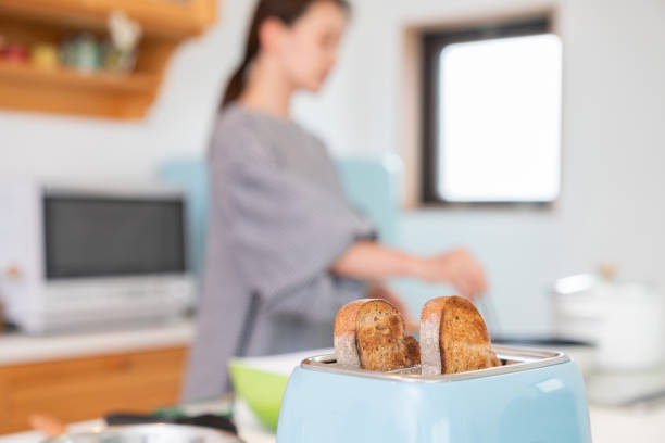 istock toast some bread, woman cooks in a kitchen 1963885030