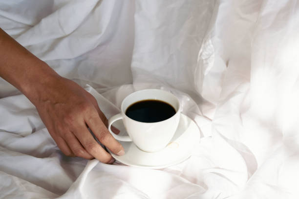 istock Coffee in bed. Enjoy morning at home. 1964002107