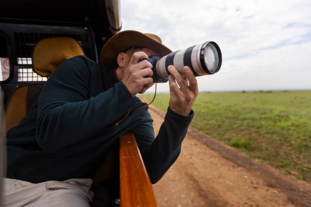 istock Taking pictures on a safari trip 1964108407