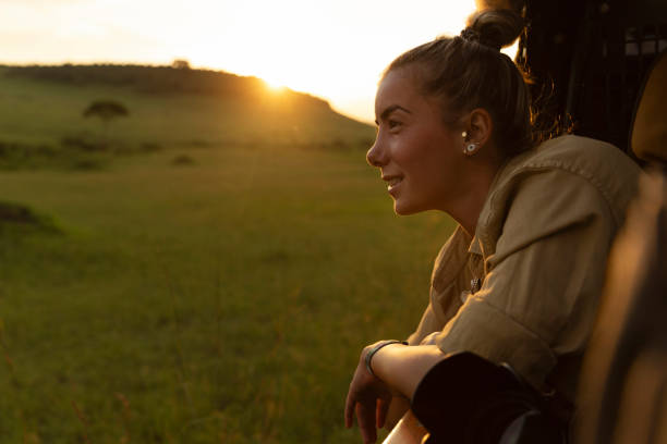 istock Sunset on a safari tour 1964108931