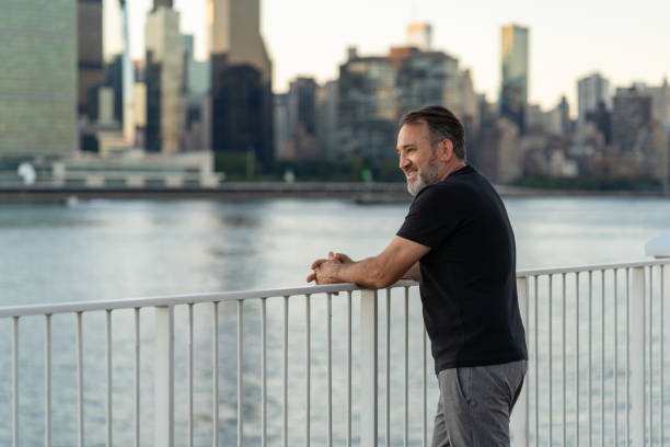 istock Mature man traveling to NYC alone 1964284567