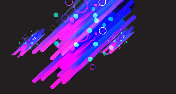 Abstract  colorful  background with dynamic waves. Vector illustration. Graphic concept for your design