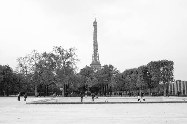The Eiffel Tower in Paris, France