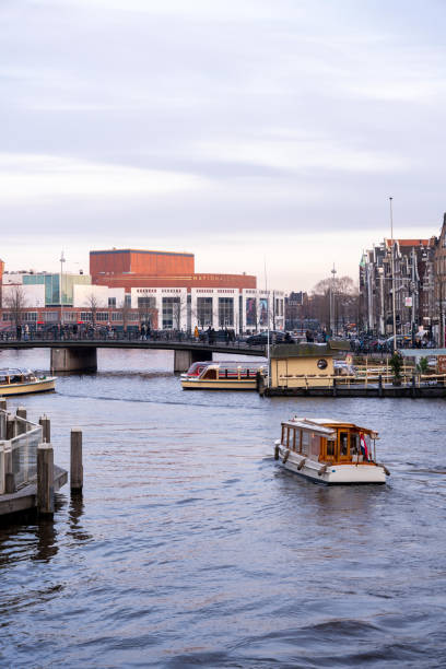 istock Amsterdam, Canal, boat 1964686625