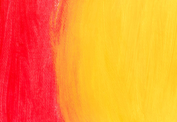 red and yellow warm color background