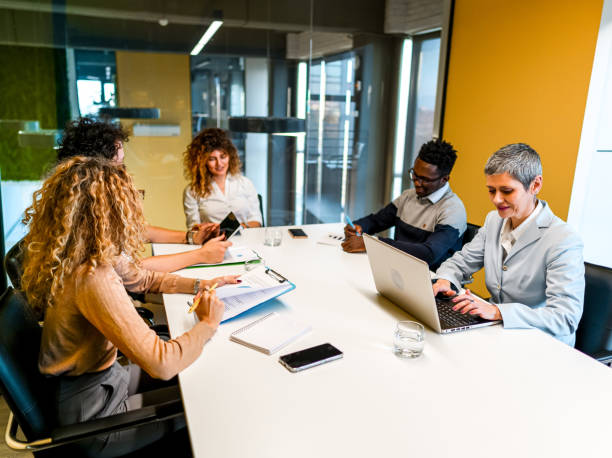 istock Business people having a meeting 1964877564