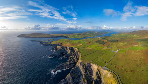 istock Kerry Cliffs Ireland Aerial view 1964882861