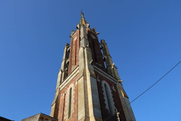 istock Agen - Martrou church bell tower 1964885549