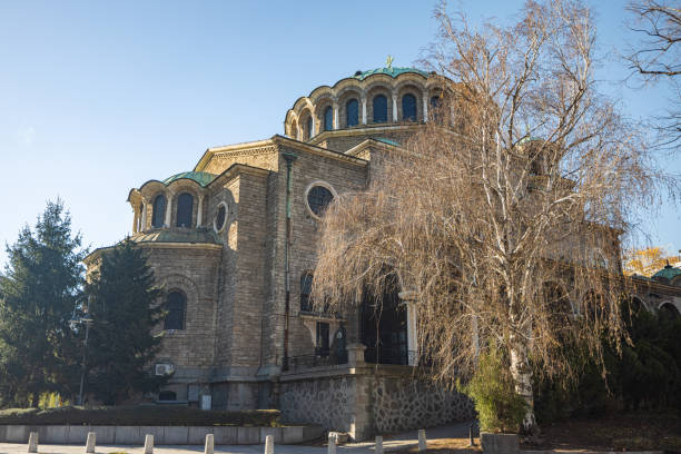 istock St Nedelya Church, Sofia, Bulgaria - A Side View Perspective 1965064817