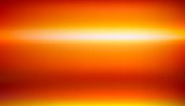 Vector illustration of Abstract gold blur background. Red and orange mesh gradient. Beautiful sunset. Color power. Pattern for you presentation. Vector design wallpaper