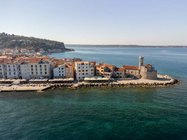 istock Drone view of Piran in Slovenia 1965098596