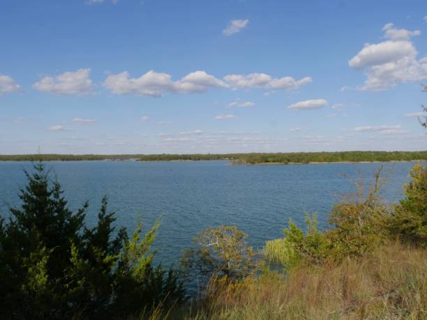 istock Lake Murray in Lake Murray State Park, Oklahoma on a beautiful day. 1965101305