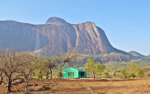 Photo of Lodge at the foot of the spectacular mountain