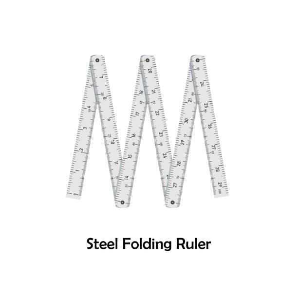 Foldable Ruler Printable 50+ Folding Ruler Stock Illustrations, Royalty-Free Vector Graphics ...