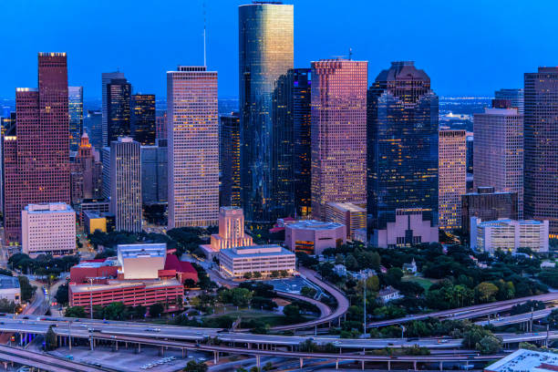 istock Downtown Houston Skyline Aerial 1965274517