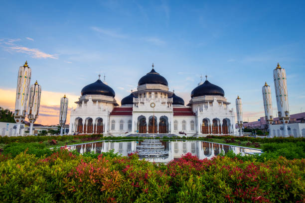 istock Baiturrahman Mosque, Aceh - Indonesia 1965358506