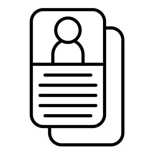 Vector illustration of Buyer Persona Icon