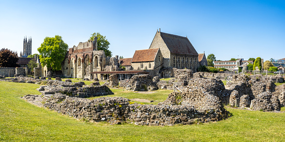 St. Augustineâs Abbey in Caterbury city, England, United Kingdom