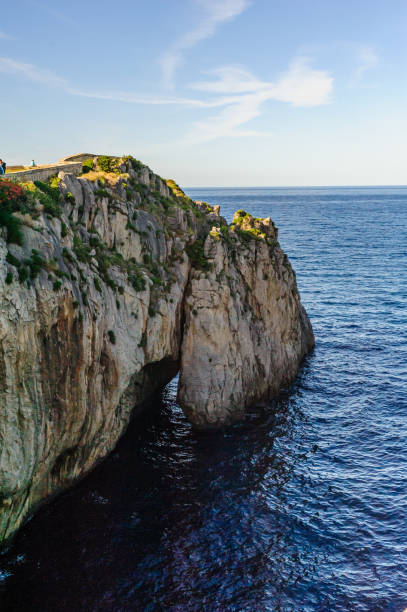 istock Majestic Cliff Formation Overlooking the Sea 1965559295