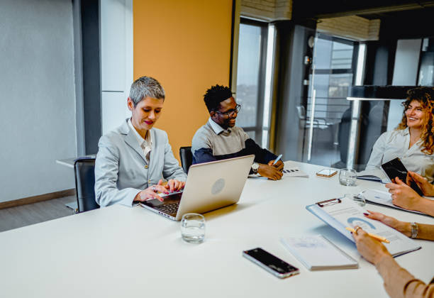 istock Business people having a meeting 1965560579