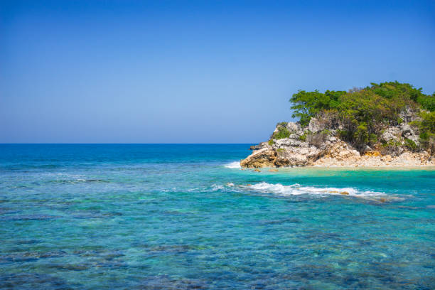 istock Labadee exotic tropical beach, Haiti, Caribbean Sea 1965564124