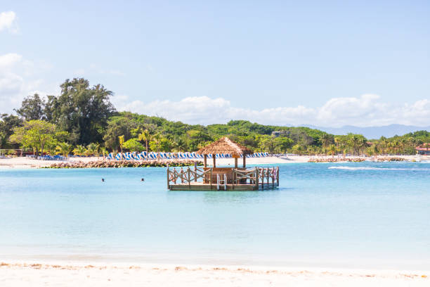 istock Labadee exotic tropical beach, Haiti, Caribbean Sea 1965588326