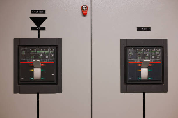 Main Electrical Power Breaker, Electricity control circuit on Main Distribution Board