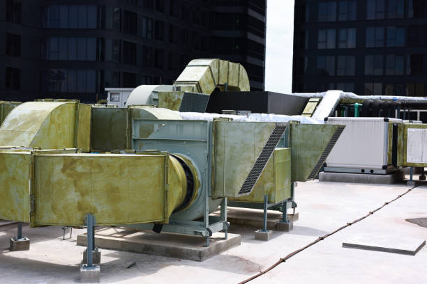 istock Air ventilation and air conditioning system of the building. 1965713669