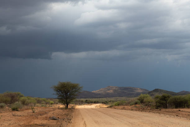 istock Rain clouds over the landscape near Omaruru, Namibia 1965908832