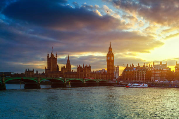 istock The Big Ben in London at sunset 1965926027