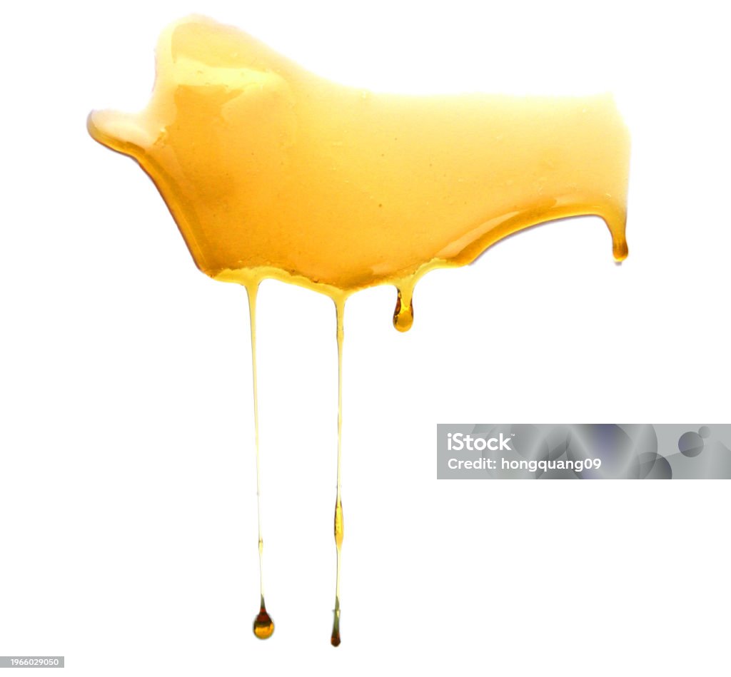 Maple Syrup Texture Maple Syrup Isolated On White Stock Photo - Download Image Now - Candy ...