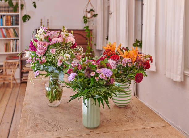istock Colourful bouquet of  flowers 1966137491