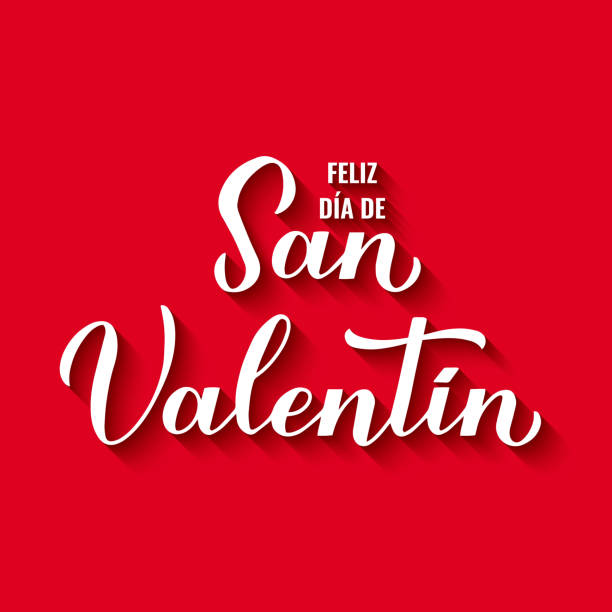40+ Feliz Dia De San Valentin Stock Illustrations, Royalty-Free Vector  Graphics & Clip Art - iStock
