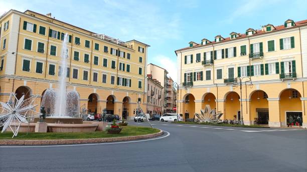 istock Imperia city center in Italy 1966238759