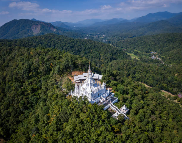 istock wat phra that si mueang pong temple in Chiang Mai, Thailand 1966349788