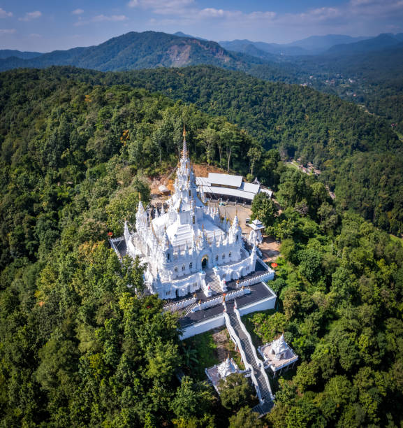 istock wat phra that si mueang pong temple in Chiang Mai, Thailand 1966351082