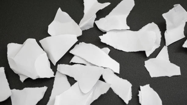 istock Texture of torn kraft paper 1966413019