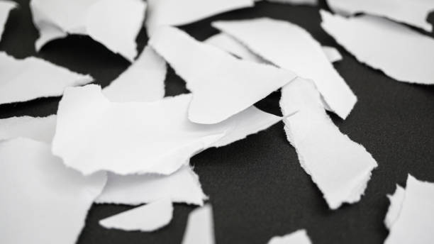 istock Texture of torn kraft paper 1966414040
