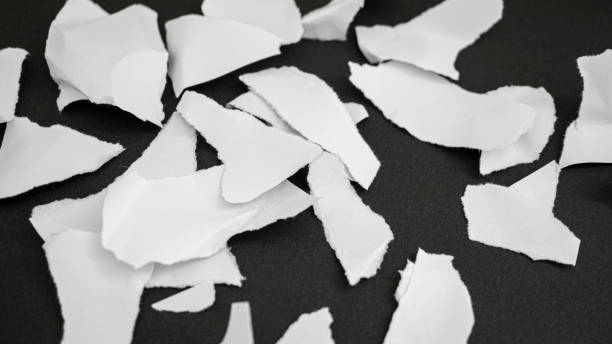 istock Texture of torn kraft paper 1966414043