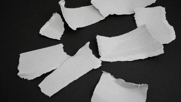 istock Texture of torn kraft paper 1966416615