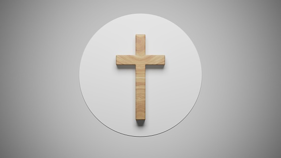 Holy Christian Cross Symbolizing Jesus Christ, Church