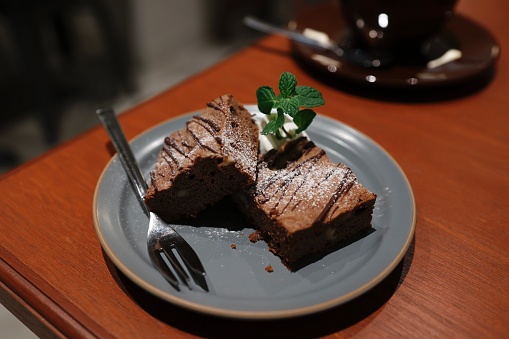 Brownie is a type of chocolate cake.