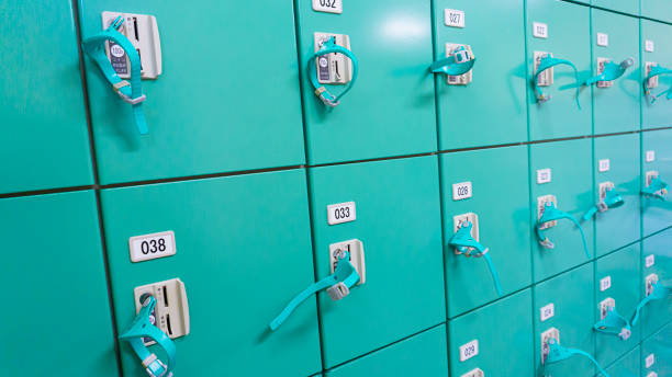 istock Lockers in the pool changing room 1966569144