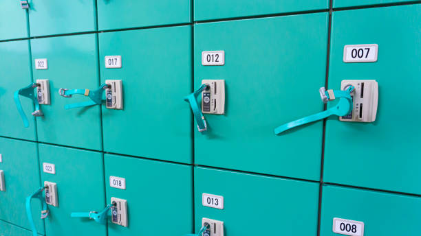 istock Lockers in the pool changing room 1966570757