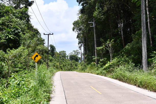 istock Road in kho kud island in Thailand 1966897564